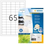 Herma Etikety A4 38,1x21,2 mm / Etikety / Recyklovaný papier / 5200 ks / 80 listov / Laser/Inkjet (10725)