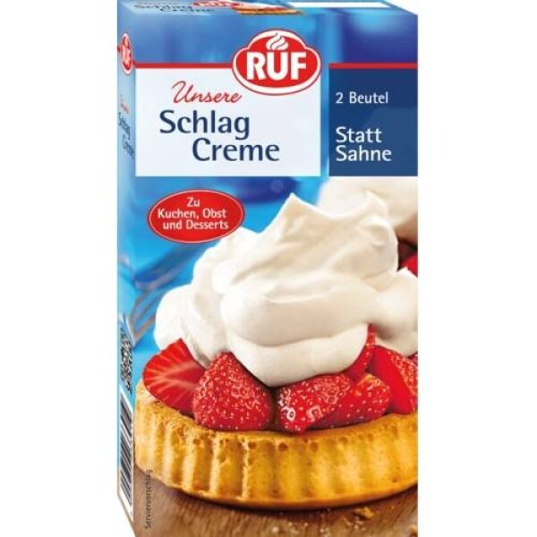 Práškový krím na šľahanie, 80 g - RUF