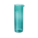 HK living Sklenená karafa Teal 1,1 l