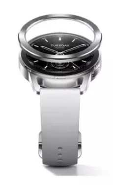 XIAOMI Watch S3 Bezel/luneta strieborná / TPU (6941812775165)