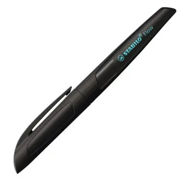 STABILO® Flow ACTIVE čierna - vr. bombičky s modrým zmizíkovateľným atramentom (5073/7-41)
