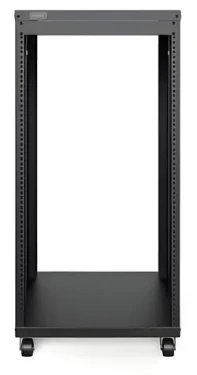 Digitus 19" rack s kolieskami 21U čierny / Rozvádzač / 1000 x 507 x 460 mm / Nosnosť 136 kg / Oceľová konštrukcia (DN-48002)