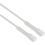 Intellinet 745147 RJ45 sieťové káble, prepojovacie káble CAT 6A F/FTP 1.5 m sivá flexibilný, kompletné tienenie, bez halogénov 1 ks; 745147