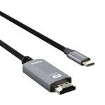 Wozinsky WCCH-01 čierna / Kábel USB-C - HDMI / 4K 60Hz / 1,8 m