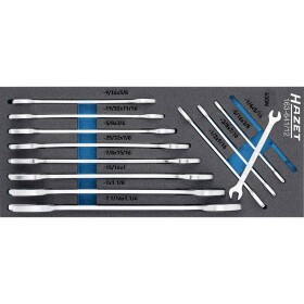 Hazet 163-641/12 sada obojstranných vidlicových kľúčov; 163-641/12