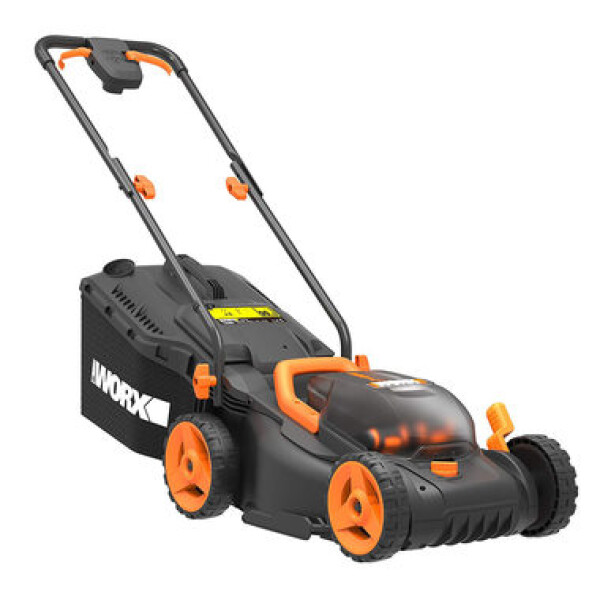 WORX WG779E / Aku Kosačka na trávu / 2x20V / 2x2.5Ah / až 280 m2 / záber 34 cm / kôš 30 l (WG779E)