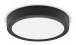 Philips Magneos čierne / Prisadené LED svietidlo / okrúhle / 21 cm / 12 W / 1150 lm / 2700 K / IP20 (SKL000388924)