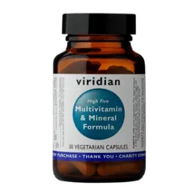 Viridian High Five Multivitamín a Mineral Formula 30 cps (11944)