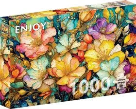 ENJOY Puzzle Luxusná kvetinová záhrada