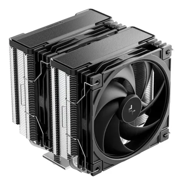 DEEPCOOL AG620 G2 čierna / Chladič CPU / 2x 120mm / 6x heatpipe / LGA1700 / AM5 (R-AG620-BKNPMG2-G)