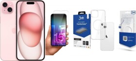 Apple iPhone 15 Plus 256GB Pink (MU193) + FlexibleGlass + Etui MagCase