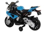 Mamido Detská elektrická motorka BMW S1000RR Maxi modrá