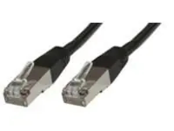 MicroConnect CAT5e F/UTP 3M CCA čierna / PVC (B-FTP503S)