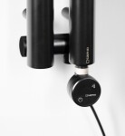 SAPHO - MOA vykurovacia tyč s termostatom a bluetooth, 400 W, čierna MOA-B-400