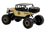 Mamido Auto na diaľkové ovládanie jeep R / C 1:18 zlaté
