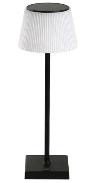 Immax BONITO čierna / Vonkajšia solárna stolná lampička / 4 W / 200 lm / CCT / IP44 (08492L)