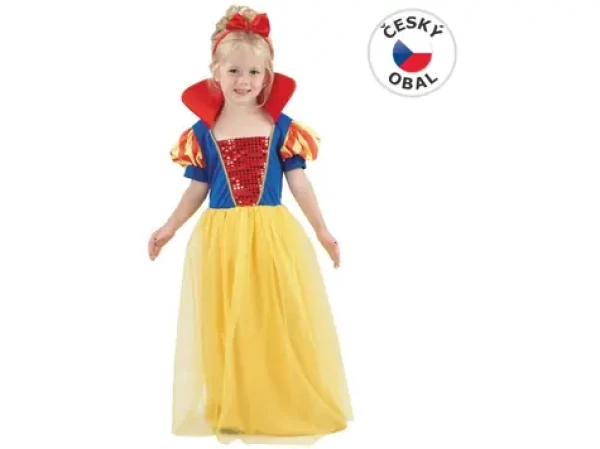 Made 55594 - Kostým na karneval - Snehulienka 92-104 cm