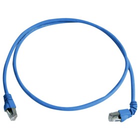 Telegärtner 100009005 RJ45 sieťové káble, prepojovacie káble CAT 6A S/FTP 10.0 m modrá samozhášavý, s priechodkou chrániacou proti zlomeniu 1 ks; 100009005