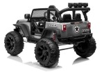 Mamido Elektrické autíčko Jeep Brothers 24V 2x200W lakované strieborné