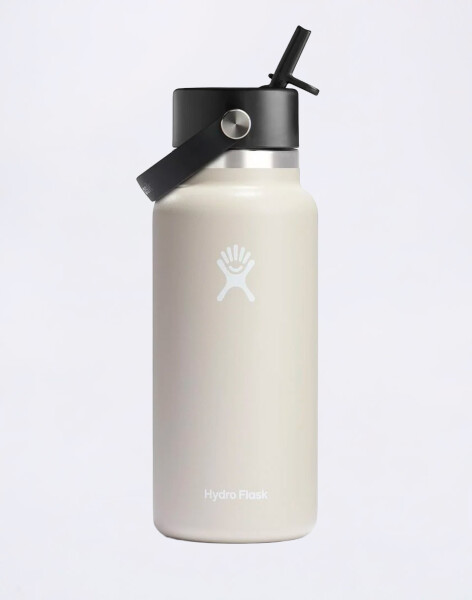 Hydro Flask Wide Mouth with Flex Straw Cap (946 ml) Oat