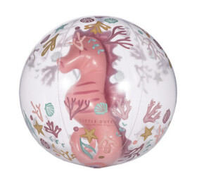 Little Dutch Nafukovacia lopta 3D Ocean Dreams Pink