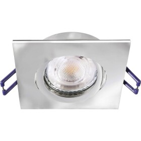 Deko Light Samsola, eckig, glänzend, Silber 110047 stropná lampa strieborná (lesklá); 110047