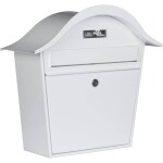 Burg Wächter HOLIDAY 5842 W poštová schránka ocelový plech biela na kľúč; HOLIDAY 5842 W