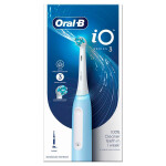 Oral-B iO3 Ice Blue / Elektrická zubná kefka / magnetické iO / 3 režimy / senzor tlaku (8006540731321)