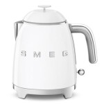 SMEG 50#39;s Retro Style biela / Rýchlovarná kanvica mini / 0.8L / 1400W (KLF05WHEU)