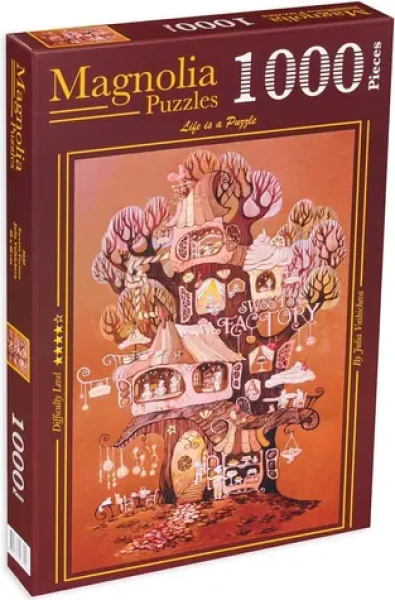 MAGNOLIA Puzzle Továreň na sladkosti