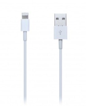 CONNECT IT kábel Apple Lightning - USB 1 m biela (CI-159)