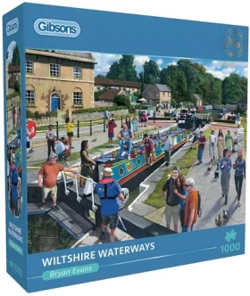 GIBSONS Puzzle Vodné toky vo Wiltshire