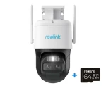 Reolink TrackMix Series G765 biela / vonkajšia IP kamera / 2560x1440 / mikrofón repro / IP65 / PIR / microSD (Trackmix Series G765)