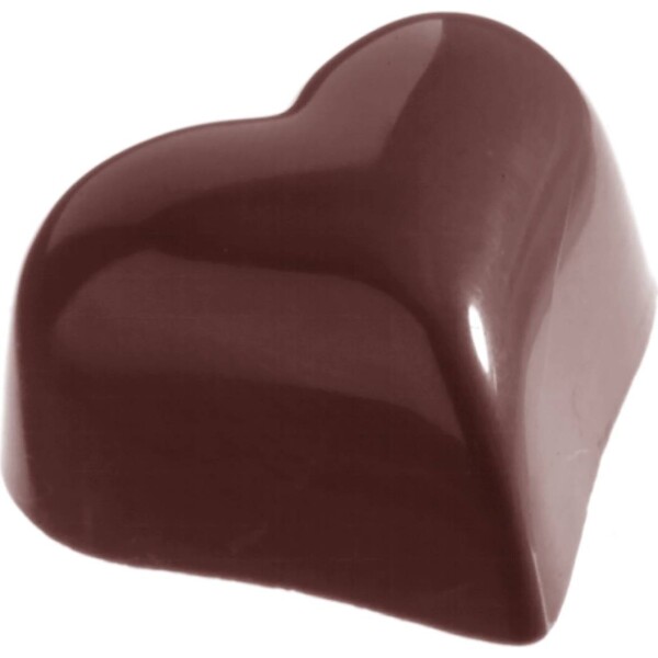 Forma na pralinky srdce 30x36x19mm - CHOCOLATE WORLD - CHOCOLATE WORLD