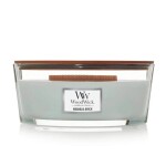 WoodWick Magnolia Birch Elipsa 453.6g - sviečka loď / doba horenia: až 40 h (5038581141985)