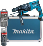 Makita HR2631FT / Kombinované kladivo s AVT a výmenným skľučovadlom / 800W / 2.4J (HR2631FT)