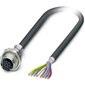 Flush-type connector SACCBP-FS-8CON-M16/1,0-PUR SCO 1419357 Phoenix Contact; 1419357