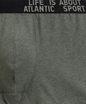 Boxerky Atlantic 3MH-226/25 A'3 S-2XL zeleno-maroun-modrá XL