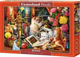 Castorland 104857 Puzzle Mačiatka kúzelníci