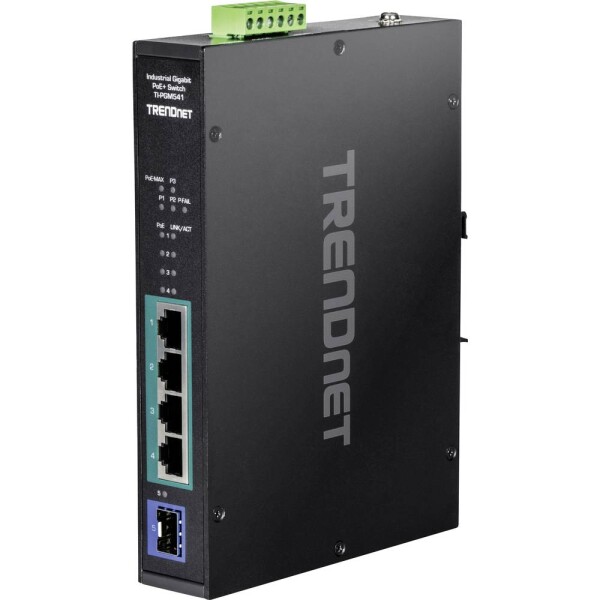 TrendNet TI-PGM541 sieťový switch; TI-PGM541