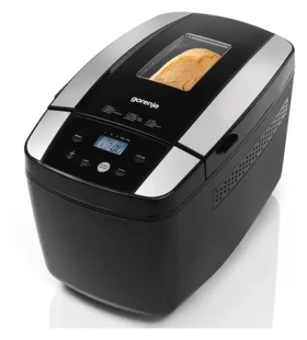 Gorenje BM1210BK čierna / Domáca pekáreň / 800 W / 12 programov / 2 veľkosti chleba (BM1210BK)