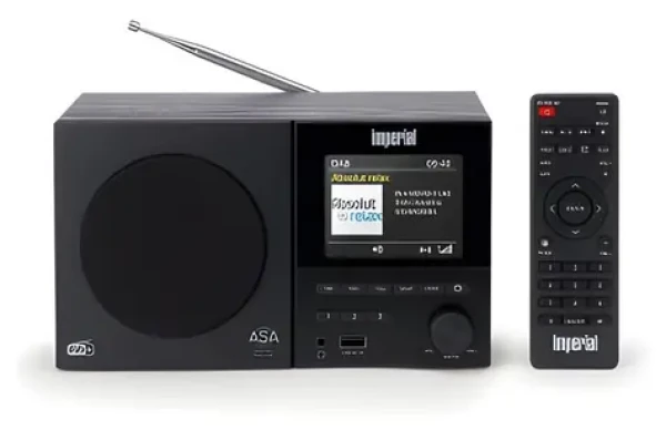 Imperial DABMAN 120 čierna / Stolné rádio / DAB+ / FM / BT / budík (DABMAN120BK)