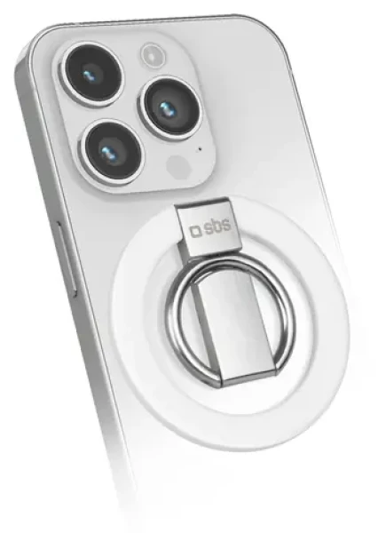 SBS Mag Ring strieborná / Držiak / Pre smartphony / MagSafe (TEMAGSFSTAND)