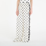 Kalhoty adidas Satin Polka Dots Wide Leg Pant Off White L
