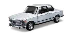 Bburago BMW 2002tii (1972) strieborná 1:32