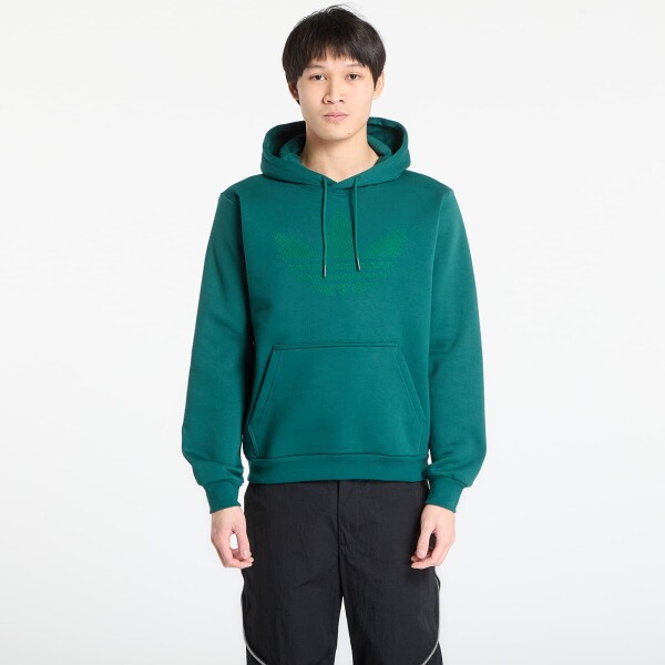 Mikina adidas Monogram Infill Hoodie Collegiate Green M