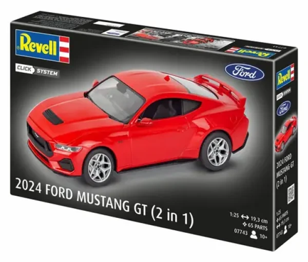 Revell Ford Mustang GT 2024 červená