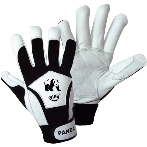 L+D Griffy Panda 1730-9 kože nappa montážne rukavice Veľkosť rukavíc: 9, L CAT II 1 pár; 1730-9