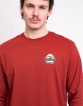 Patagonia M's L/S Great Waves Responsibili-Tee Rusty Red L