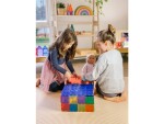 Connetix Connetix Tiles - Magnetické Základne Dúhová modrá a zelená súprava 2 ks